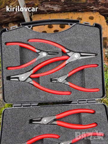 Knipex-Комплект зегер клещи 8 броя, снимка 4 - Клещи - 53468315
