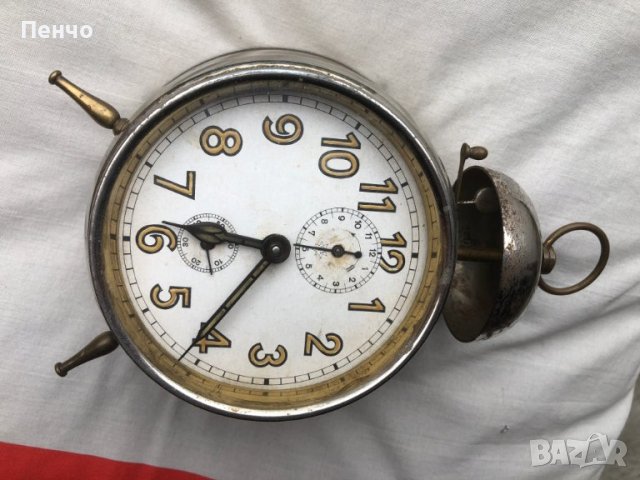стар часовник - будилник "JUNGHANS", снимка 3 - Антикварни и старинни предмети - 40418108