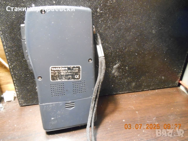 Tamashi WD160 micro casette recorder - vintage, снимка 2 - Други - 51019776