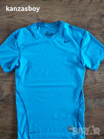 nike pro combat - страхотна мъжка тениска КАТО НОВА, снимка 10 - Тениски - 37104807
