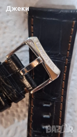 RAYMOND WEIL-DON JOVANNİ-24mm/made in Swiss , снимка 4 - Каишки за часовници - 51781793