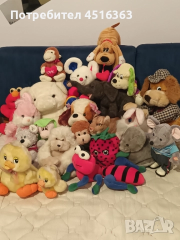 Голям мечок, плюшени играчки и сервиз за чай(порцелан), снимка 5 - Плюшени играчки - 52398470