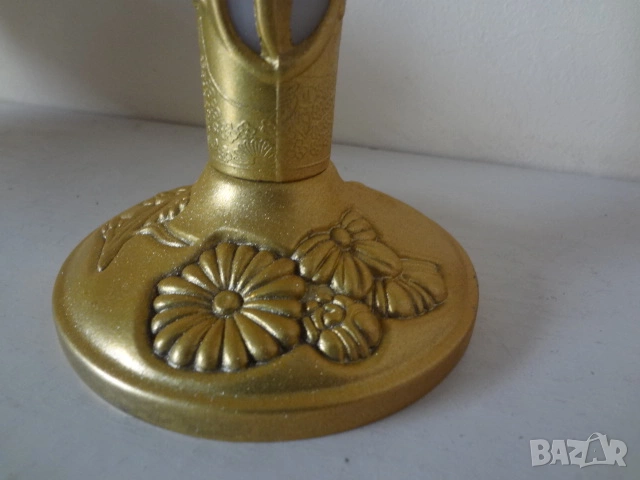 Метална ваза + метална купа, снимка 8 - Антикварни и старинни предмети - 53077813