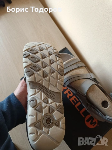 Сандали летни обувки женски Merrell сиви, снимка 2 - Сандали - 53590208