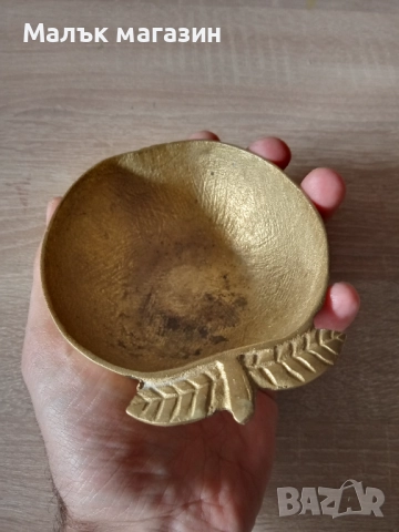 Купа ябълка от месинг , снимка 6 - Декорация за дома - 51829389