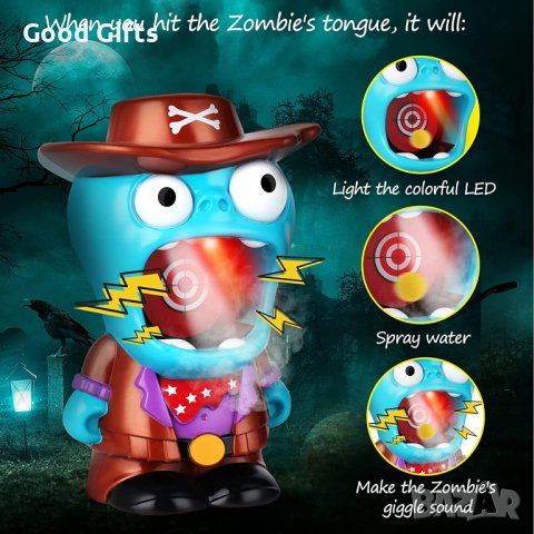 Игра със стрелба по зомбита със спрей ефект, снимка 2 - Други - 38747551