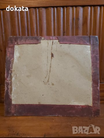 Стара селска икона- 1925г., снимка 2 - Икони - 43183332