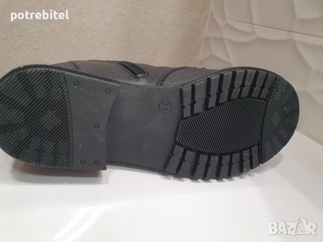 Дамски боти естествена кожа N36, снимка 4 - Дамски боти - 43412161