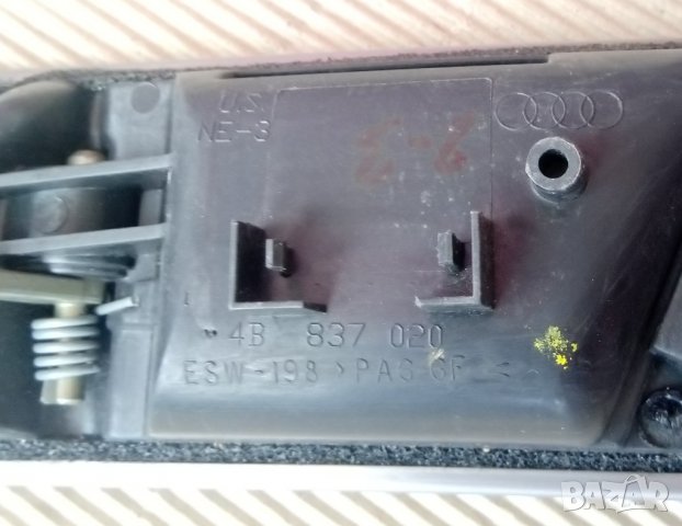 вътрешна дръжка на врата- Audi A6 c5, снимка 3 - Части - 37072862