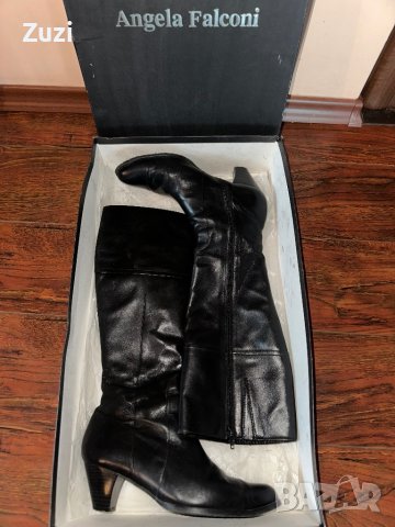 Естествена кожа ботуши, снимка 3 - Дамски ботуши - 43952722