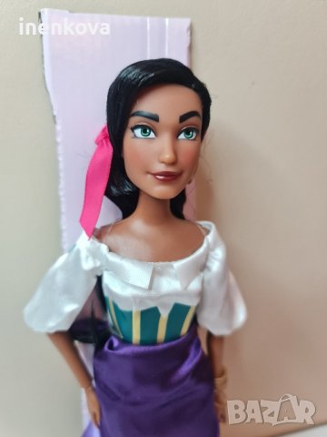 Оригинална кукла Есмералда - Парижката Света Богородица - Дисни Стор Disney store нова без кутия, снимка 14 - Кукли - 39142452