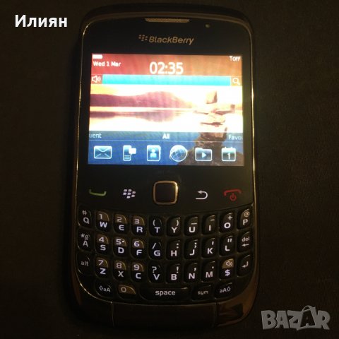 Blackberry 9300 със зарядно / липсват странични бутони, снимка 1