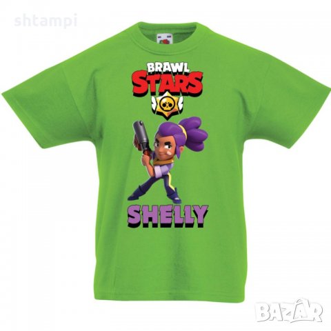 Детска тениска Shelly 4 Brawl Stars, снимка 3 - Детски тениски и потници - 32928837