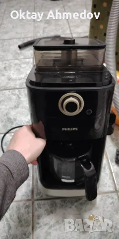 Philips  hd 7768 кафе машима кафе автомат шварц кафе, снимка 2 - Кафемашини - 49265800