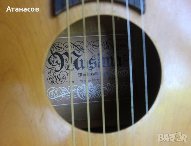 Musima - Acoustic Guitar - Germany - 1970 Акустична китара, снимка 8 - Китари - 40875818