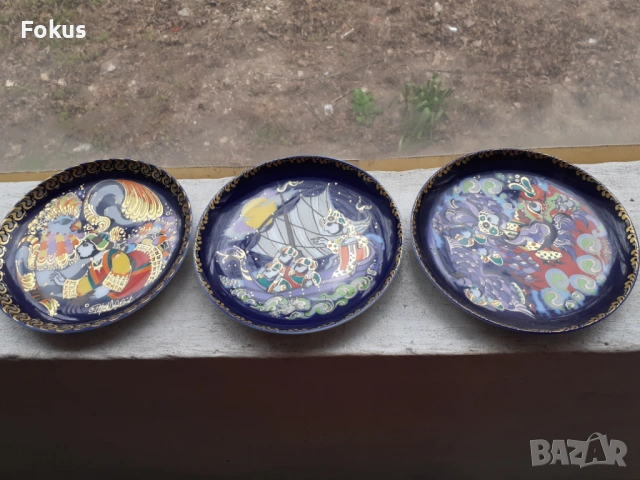 Колекционерси чинии за стена порцелан Rozenthal 3 броя