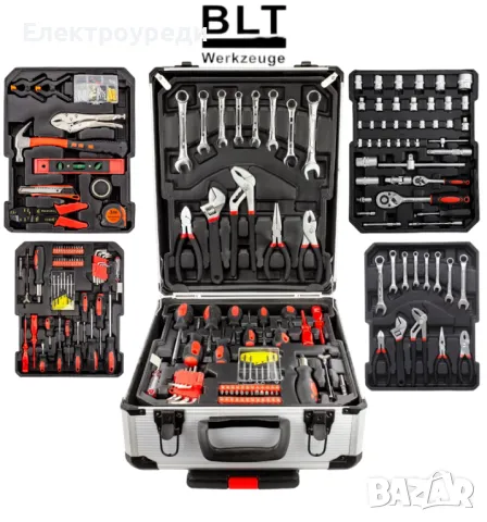 Немски Куфар с Инструменти 1050 части BLT