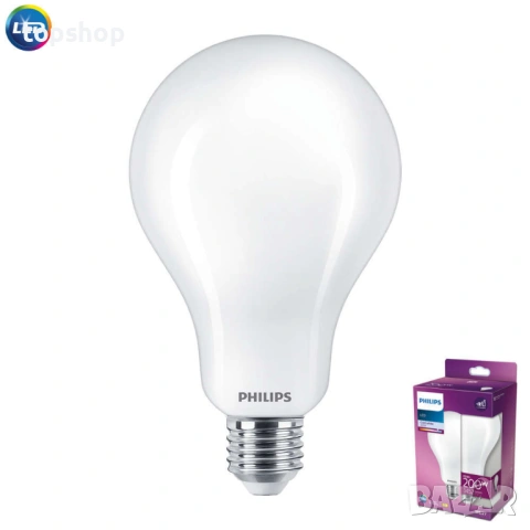 Мощна LED Крушка Philips E27 23W (Еквивалент 200W) – 3452lm, Неутрална светлина