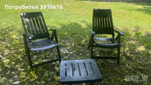 Градински столове + маса , снимка 1