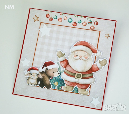 НАМАЛЕНИ ЦЕНИ коледни картички - ръчна изработка, снимка 7 - Други услуги - 47137204