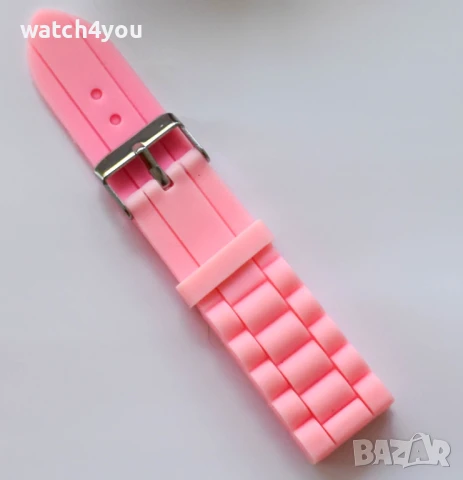 СИЛИКОНОВА ГУМЕНА КАИШКА ЗА CASIO Q&Q ICE WATCH HUAWEI SAMSUNG FOSSIL CANDINO BREITLING SEIKO ORIENT, снимка 2 - Каишки за часовници - 8739673