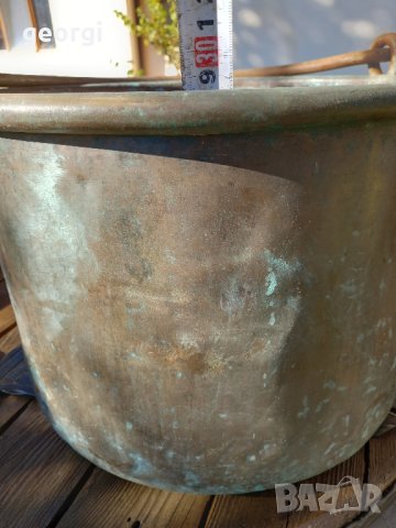 голям меден бакър, снимка 8 - Антикварни и старинни предмети - 43058400