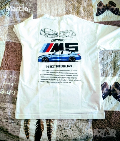 Фланелки и шорти БМВ BMW M90 F5, снимка 4 - Спортни дрехи, екипи - 53276746