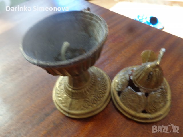 кандило, снимка 3 - Антикварни и старинни предмети - 32967132