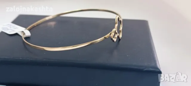 Нова-Златна гривна-2,80гр/14кр, снимка 4 - Гривни - 48894870