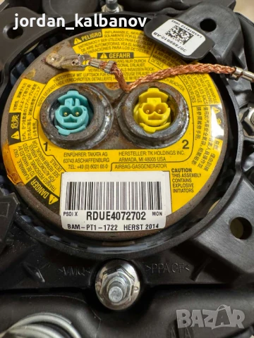 Комплект оригинален волан+айрбег F1 Mercedes C-CLASS (W205) Мерцедес само за 600лв. , снимка 12 - Части - 51069819