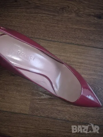 Gucci N36 1/2 обувки с ток ест.кожа , снимка 16 - Дамски обувки на ток - 50408471