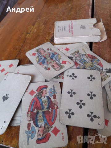 Стари карти за игра #2, снимка 5 - Други ценни предмети - 51513387