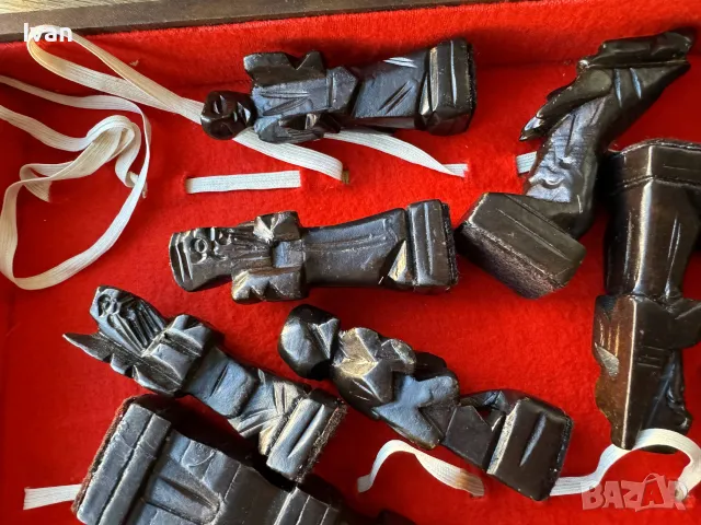 Шах винтидж стил,изцяло ръчно изработен, снимка 14 - Шах и табла - 48211039