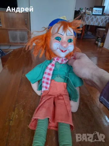 Стара кукла,клоун #8, снимка 2 - Колекции - 49317488