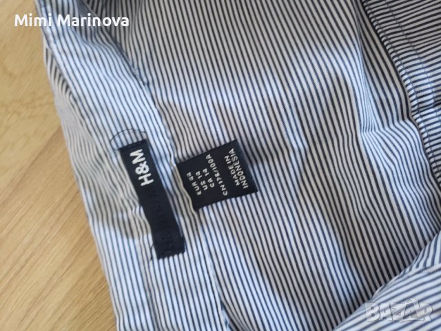 Блуза топ с прехвърляне H&M, снимка 2 - Корсети, бюстиета, топове - 37131385