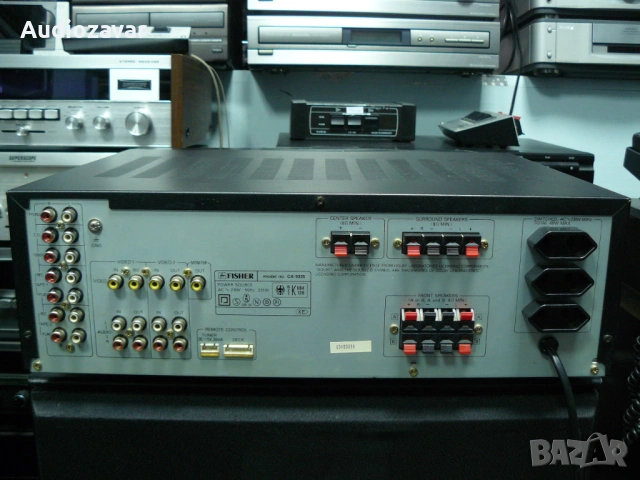 Усилвател Fisher CA-9335, снимка 2 - Ресийвъри, усилватели, смесителни пултове - 53432560