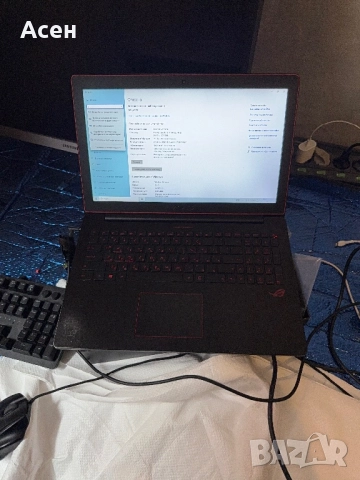 ASUS G501JW-CN052H, снимка 2 - Лаптопи за дома - 52101515