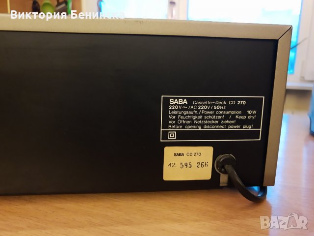 Дек  Saba CD 270, снимка 6 - Декове - 35064233