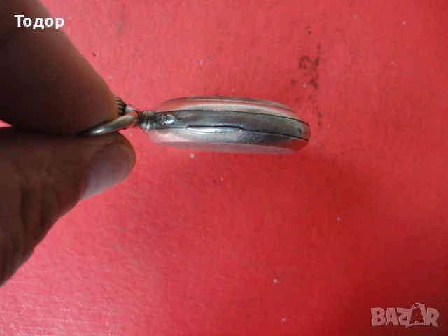 Сребърен джобен часовник 2, снимка 3 - Джобни - 50459604