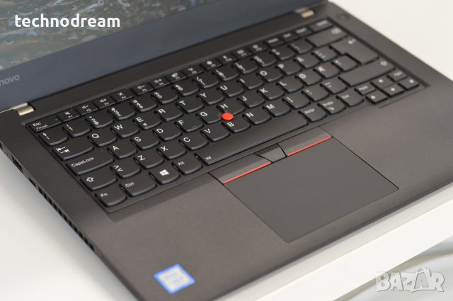 Лаптоп Lenovo ThinkPad T470 - Intel® Core™ i5-6300U / (1920x1080) Touchscreen/ 8GB RAM DDR4 / 256GB , снимка 2 - Лаптопи за дома - 40020572