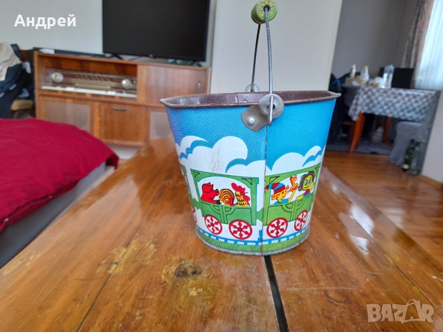 Стара детска кофа,кофичка #7, снимка 2 - Антикварни и старинни предмети - 32909361