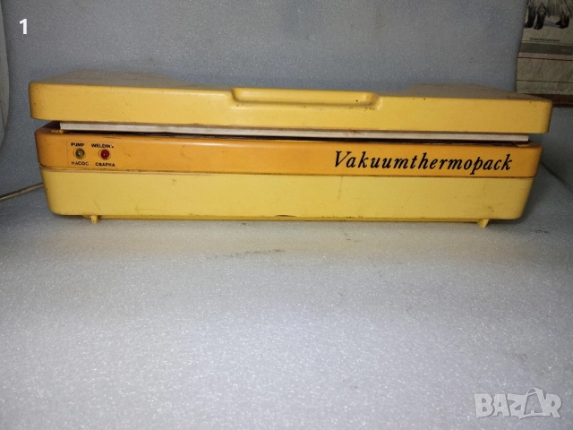 Ретро вакуумираща машина, снимка 2 - Антикварни и старинни предмети - 51631446