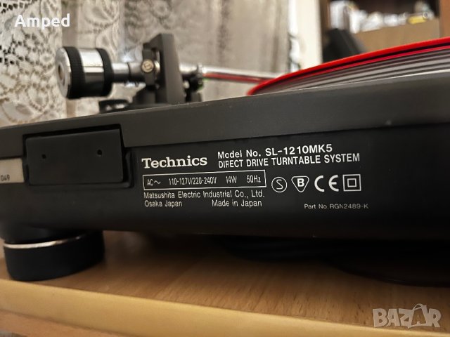 Technics SL 1210 Mk5, снимка 5 - Грамофони - 43465192