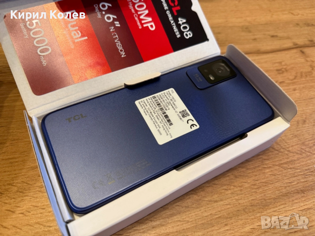 Смартфон TCL 408 с оставаща гаранция, снимка 3 - Други - 52793941