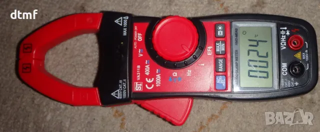 DC+AC ампер клещи