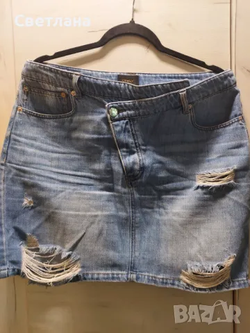  Дънкова Пола на Only,  размер L., снимка 2 - Поли - 50173690