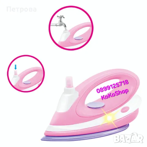 Детска ютия с дъска за гладене/комплект за гладене е пране/детска ютия, снимка 3 - Други - 48681885