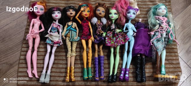 Колекция кукли Monster High , снимка 2 - Кукли - 43342192