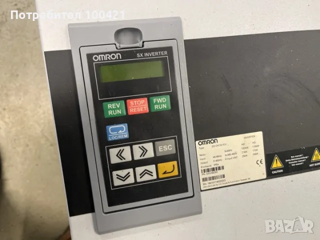 Честотно управление OMRON 132kW, снимка 2 - Електродвигатели - 48875928