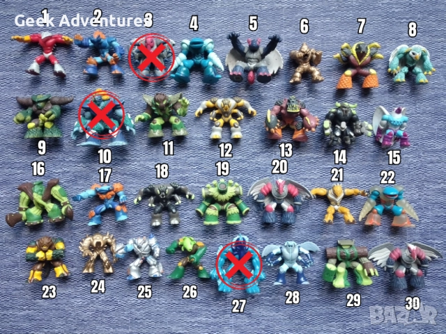 Gormiti Гормити - Оригинални Колекционерски Фигурки и Играчки, снимка 2 - Колекции - 48249332